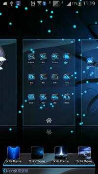 SciFi Next Launcher 3D Theme screenshot 6