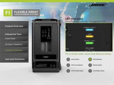 Bose F1 App screenshot 4