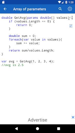 C# Code screenshot 3