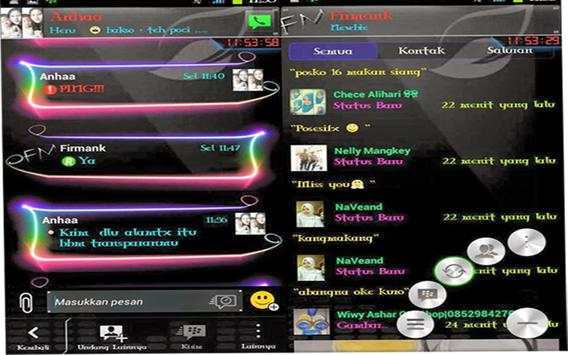 New bbm transparan screenshot 1