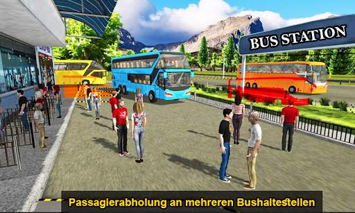 Drive Hill Coach Bus Simulator: Bus-Spiel 2019 screenshot 3
