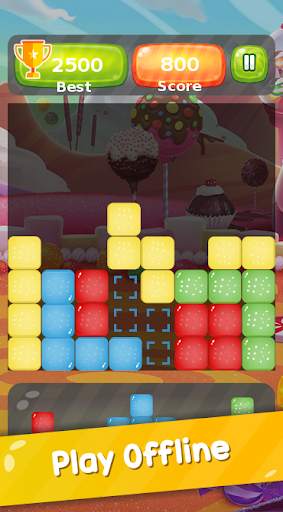 Block Puzzle - The Free Classic Candy Blitz Battle screenshot 2