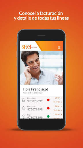 App Sitel स्क्रीनशॉट 2