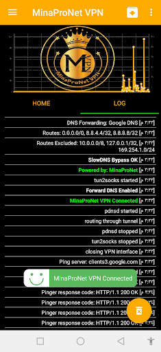 MinaProNet VPN screenshot 5