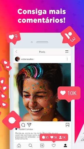 Ganhar Seguidores no Instagram e Curtidas no Insta screenshot 7