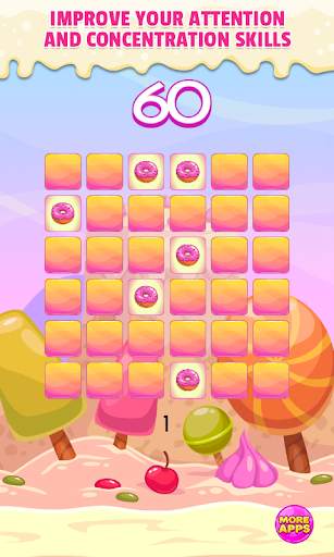Brain game & Memory training - Sweet Cookies screenshot 4