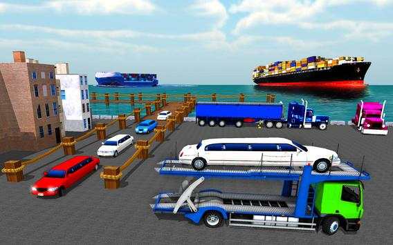 Cargo Truck Bike Car Transporter screenshot 4