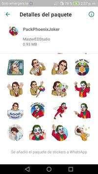 The Joker Sticker for whatsapp-WAStickerApps screenshot 3