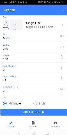 Text To CNC скриншот 1