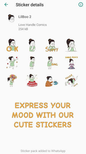 Official Lovehandle Comics Stickers for Whatsapp screenshot 2