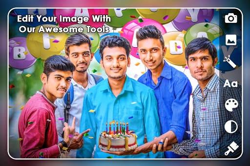 Birthday Photo Editor screenshot 3