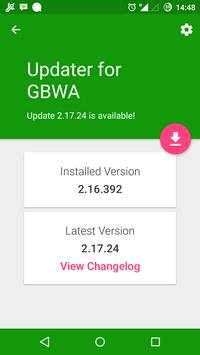 Updater for GBWhatsapp screenshot 1