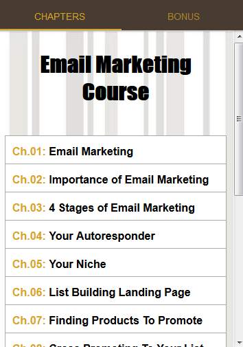 Email Marketing Course screenshot 2