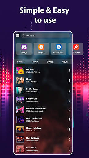 IMAX Mp3 Music Downloader screenshot 3