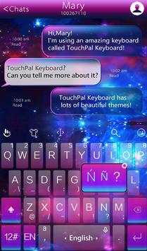 TouchPal Galaxy Keyboard Theme screenshot 3