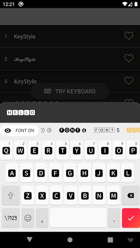 KeyStyle - Font Keyboard, Fancy, Emoji Stylish screenshot 2