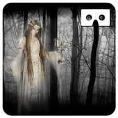 VR Horror in the forest icon