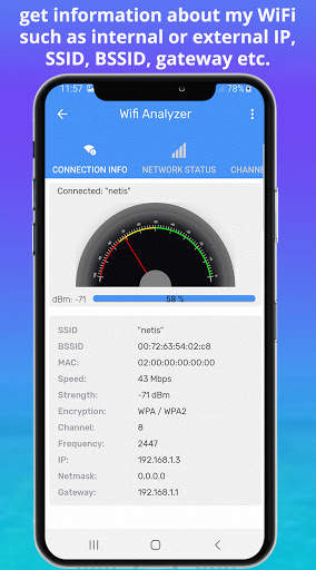 WIFI Analyzer and Signal Strength Meter screenshot 6