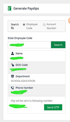 IFMIS TS Employees payslip Download 3 تصوير الشاشة