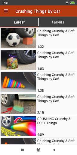 Crushing Things By Car Videos screenshot 1