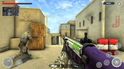 Modern Gun War Shooting Games screenshot 2