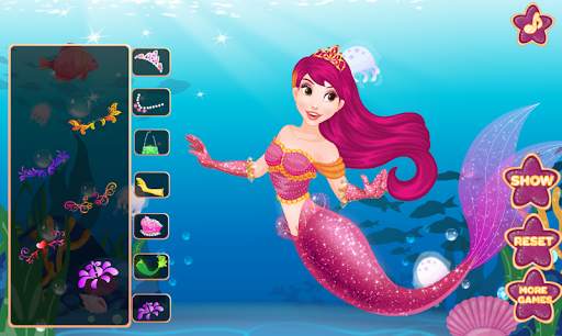Mermaid Princess Dress Up - Spa, Makeup Salon Game screenshot 4