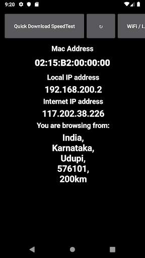 my IP : IP address, VPN Status, Network Scanner 1 تصوير الشاشة