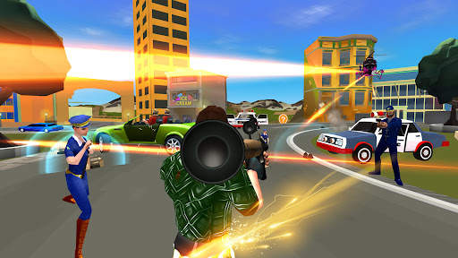 Grand Theft Crime Simulator: City Wars स्क्रीनशॉट 9