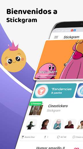 Stickgram – Make FREE Custom WA Stickers App screenshot 1