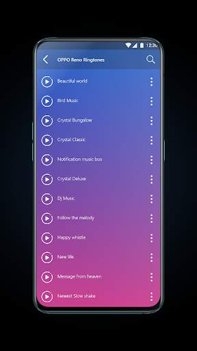 نغمات ل OPPO Reno و OPPO Real me و OPPO K3 3 تصوير الشاشة