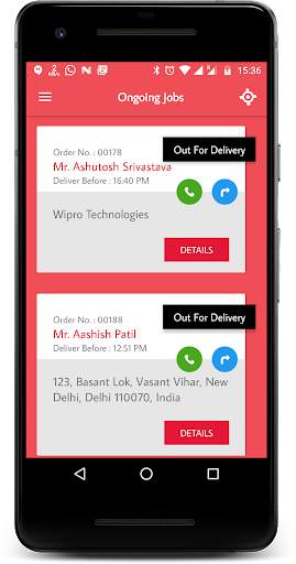 Pizza Hut Rider Tracking App screenshot 11
