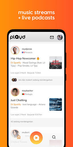 playd – Radio, Live Podcast & Musik Stream screenshot 1