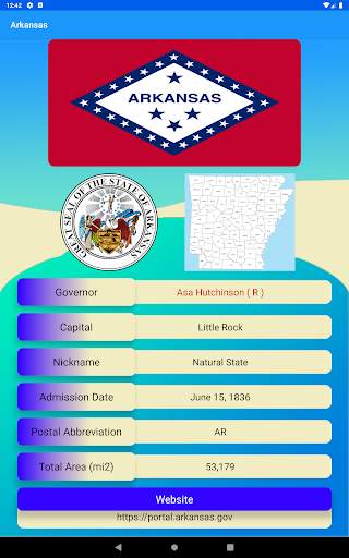 50 States Info Lite screenshot 14