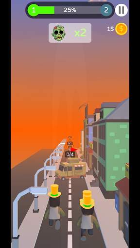 Zombie Clash - Zombie Tsunami 3D screenshot 2