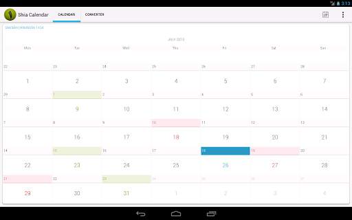 Shia Calendar screenshot 10
