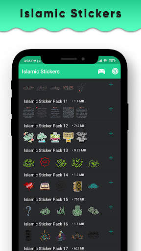 Islamic Sticker for Whatsapp - Arabic Stickers App screenshot 2