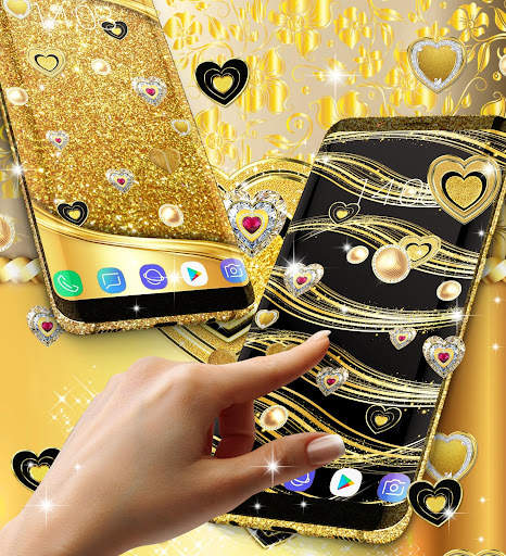 Gold live wallpaper screenshot 5