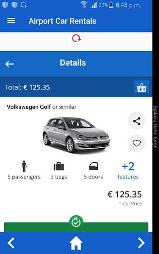 Airport Car Rentals स्क्रीनशॉट 9
