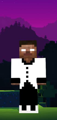 Herobrine Skin for Minecraft screenshot 1