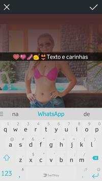 Texto e Carinhas Tipo SnapChat 3 تصوير الشاشة