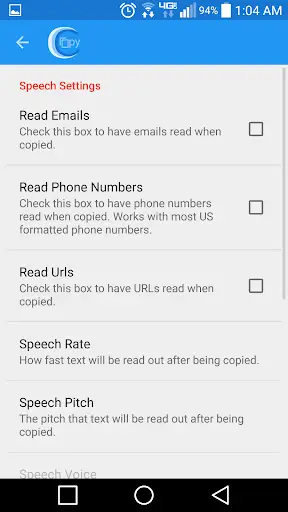 Copy To Read - Text to Speech screenshot 4