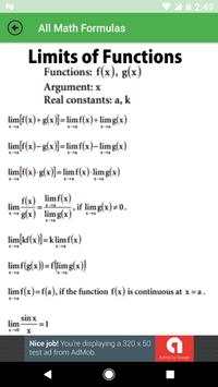 All Math Formulas screenshot 4
