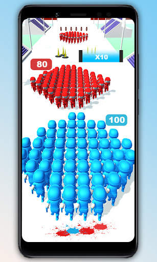 Count Crowd City Run 3D - Mob Clash Race Master screenshot 1