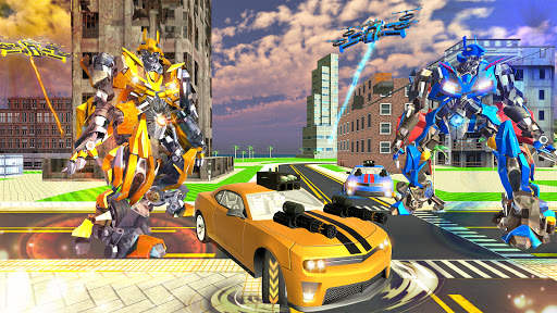 Robot Car Drone Transform: Rob screenshot 4