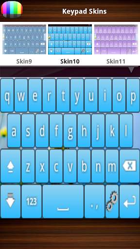 Multicolor Soft Keyboard Free screenshot 4