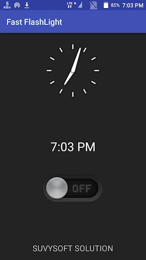 Fast Flashlight screenshot 2