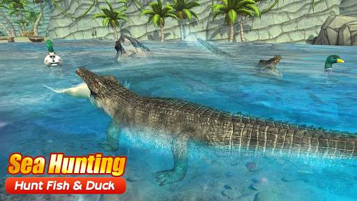 Crocodile Simulator Beach Attack 2019 screenshot 3