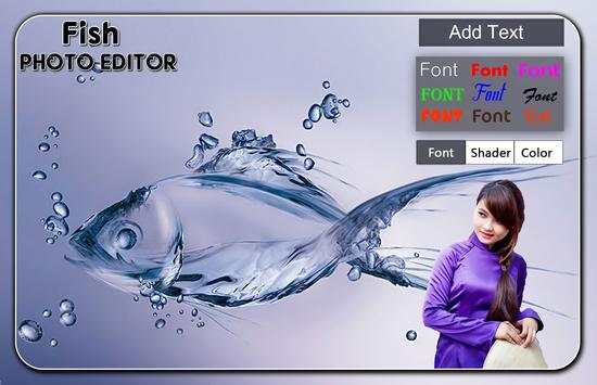 Fish Photo Editor 2 تصوير الشاشة
