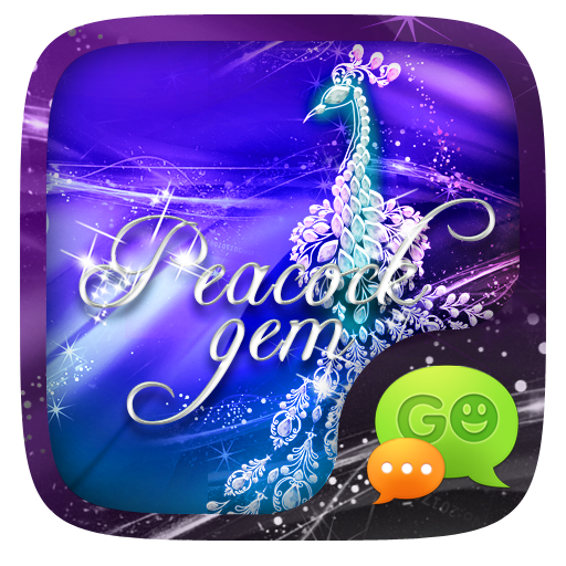 GO SMS PEACOCK GEM THEME icon