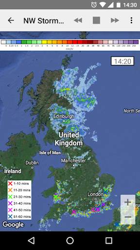 Netweather Storm Radar screenshot 2